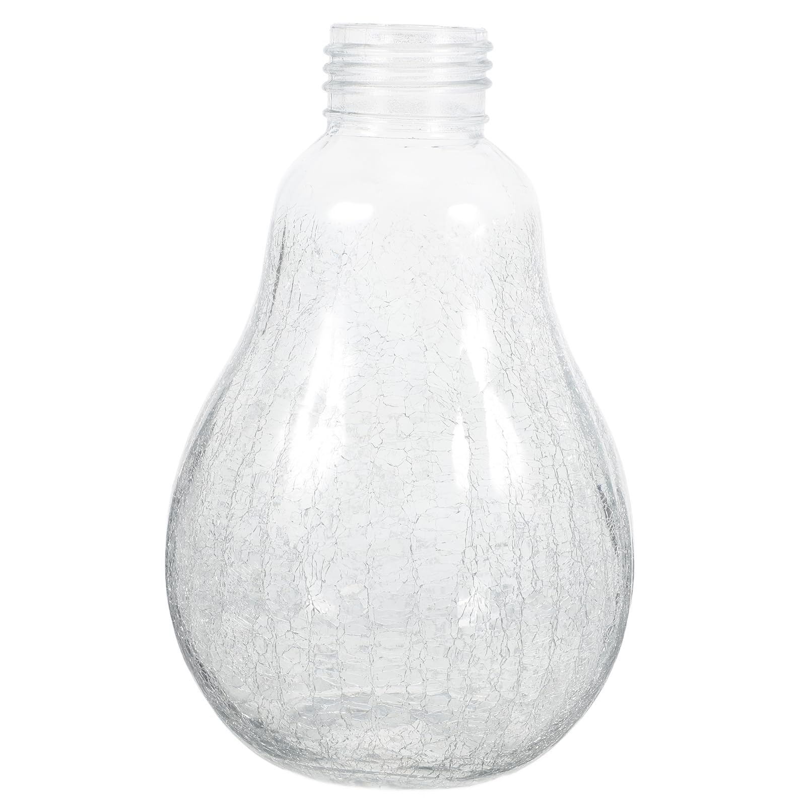 Bouteille lumineuse en verre décorative et bocaux transparents pour loisirs créatifs