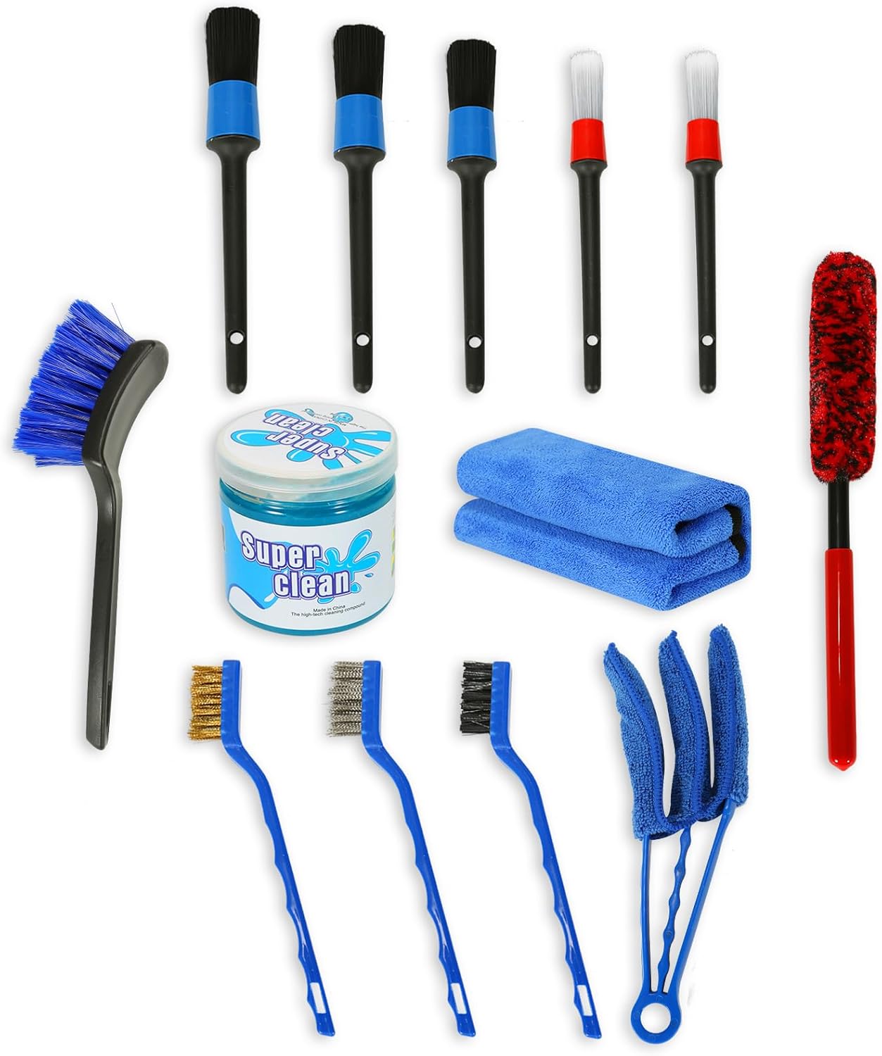 RAYBAO 13pcs Car Detailing Kit, Car wash kit, Detailing Kit