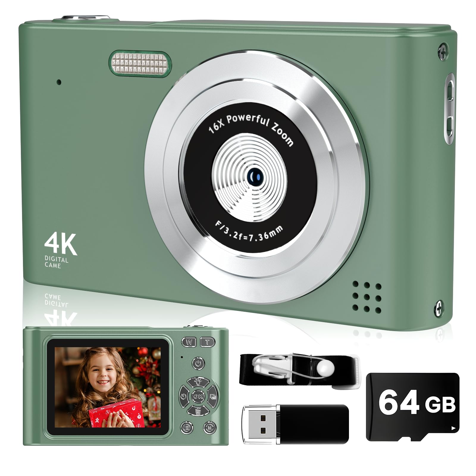  Go 64GB(ymt) Amazon.com : Digital Camera, 44MP Full HD 1080P Point and
