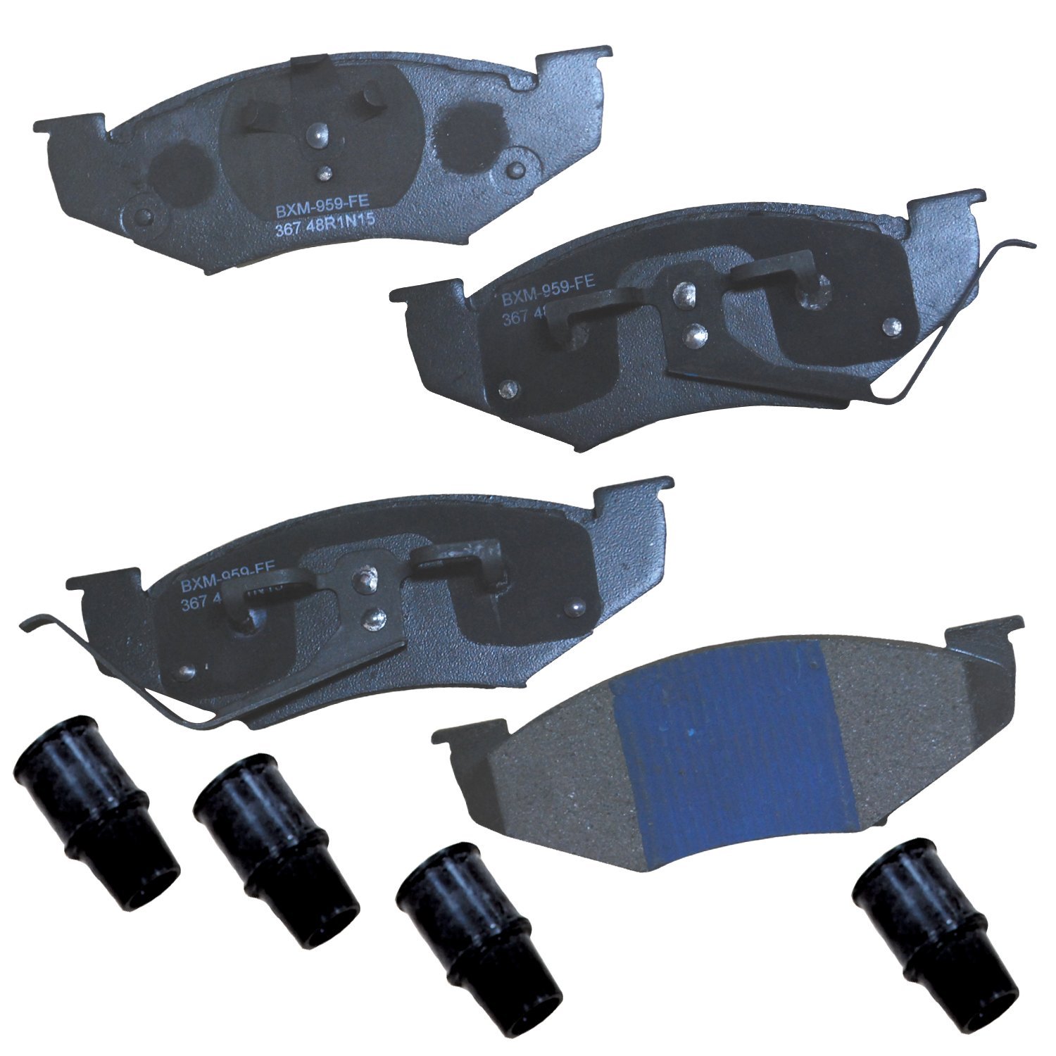 Bendix Premium SBM367 Semi-Metallic Front Brake Pads for Dodge Caravan 1988-1987, Grand Caravan 1988, Mini Ram 1988-1987, Plymouth Grand Voyager 1988, Voyager 1988-1987