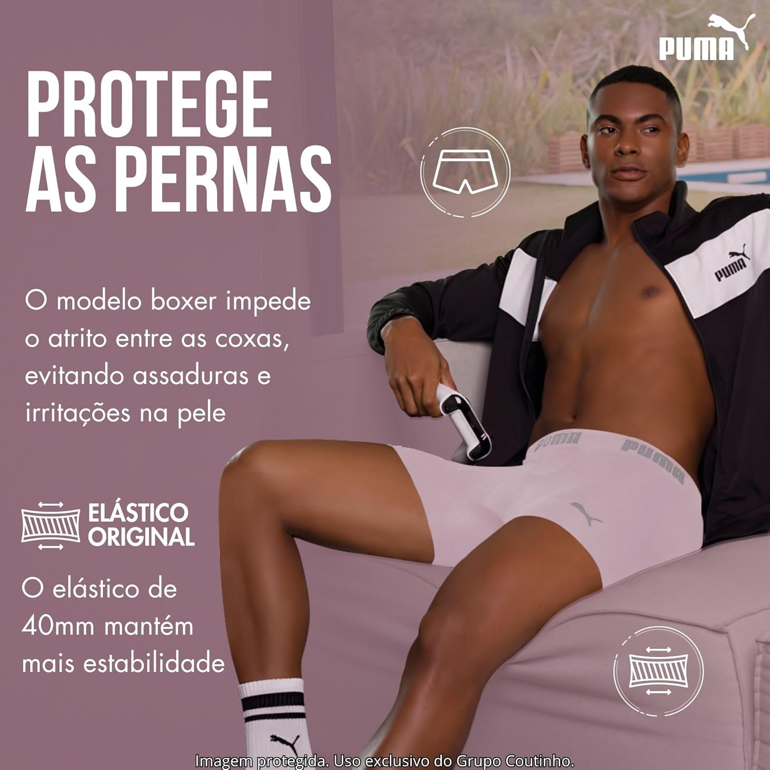 Kit 2 Cuecas Boxer Puma Sem Costura Poliamida Sport Dry Fit em promoção! Veja a oferta e mais achadinhos de Moda íntima 5 Hoje é o melhor dia para comprar Kit 2 Cuecas Boxer Puma Sem Costura Poliamida Sport Dry Fit com aquele preço maroto! Promoção! Aproveite a oferta! 5