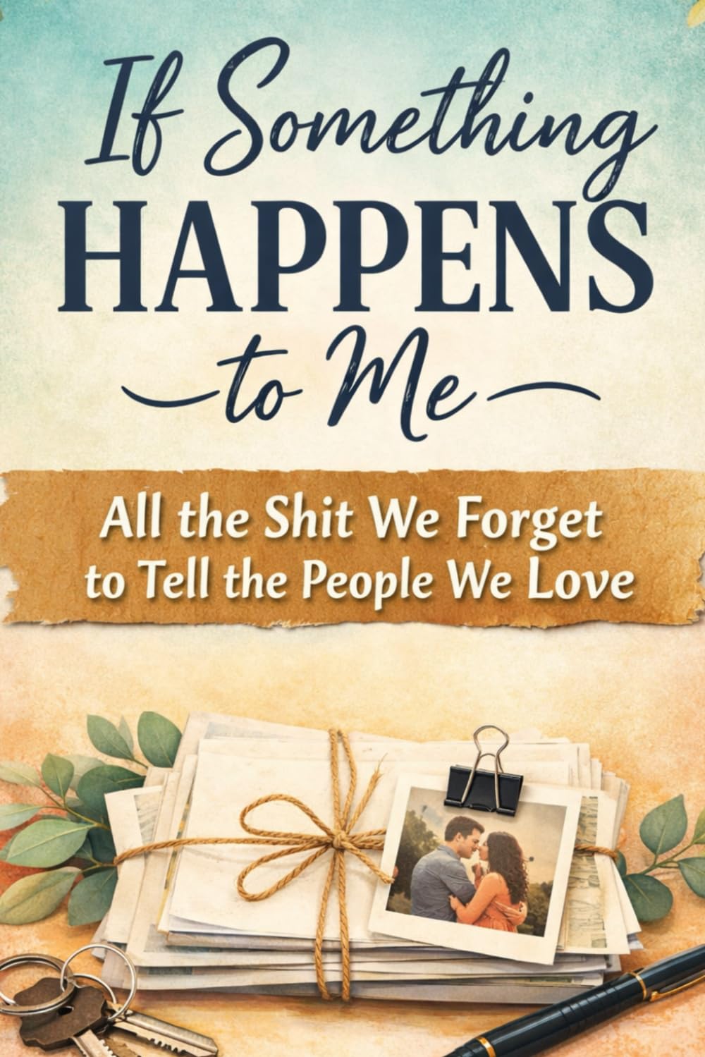 If Something Happens to Me: All the Shit We Forget to Tell the People We Love      Paperback – Large Print, February 12, 2026