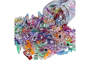 Sewing Clips,100 Pcs,Sewing Clips for Fabric,Fabric Clips for Sewing and Quilting,Quilting Clips...