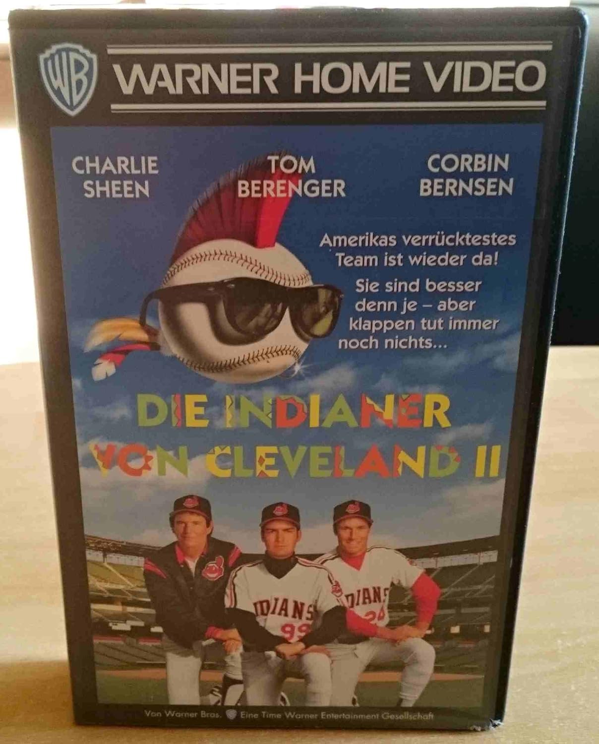 Major League II [VHS]: Amazon.co.uk: Sheen, Charlie, Berenger, Tom ...