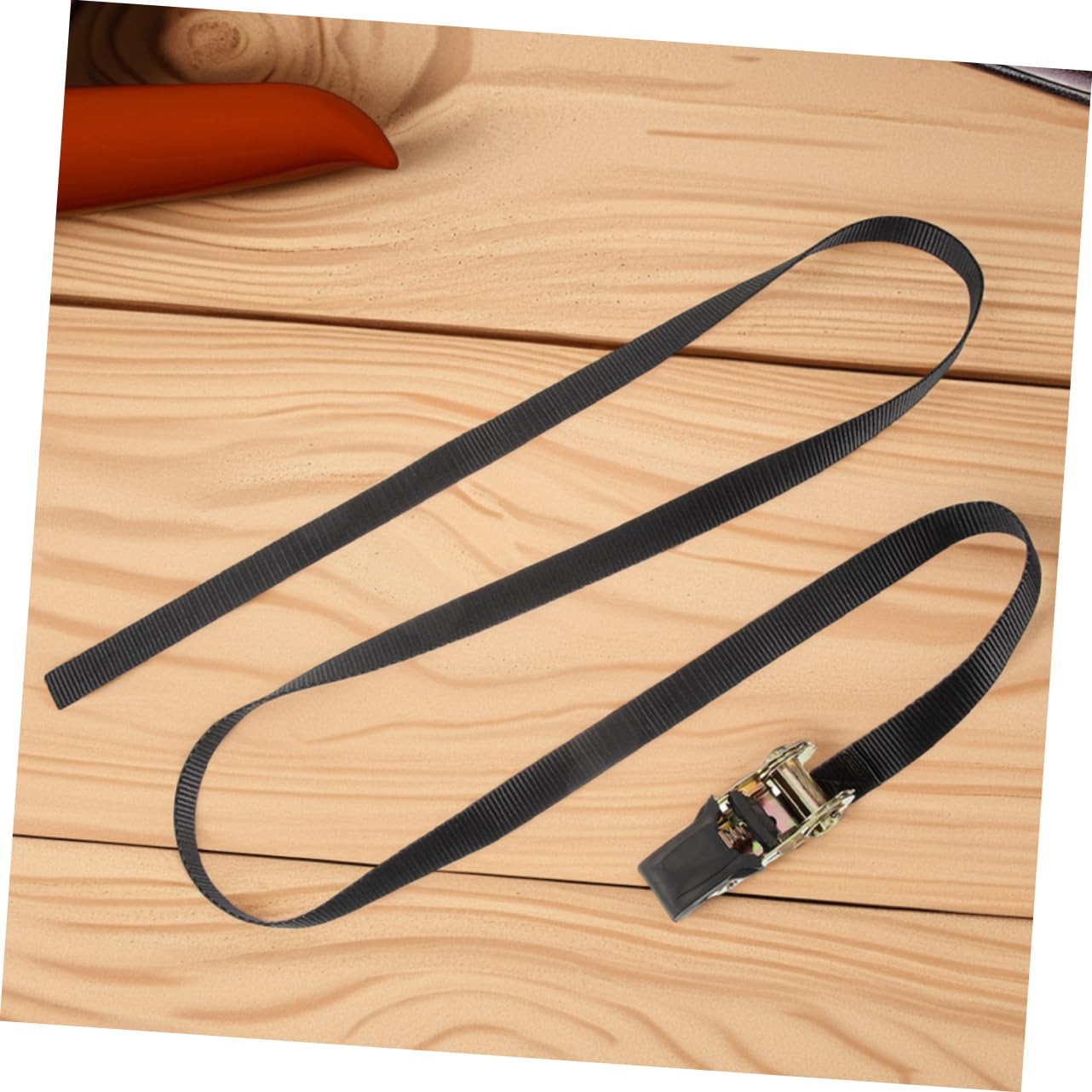 BESTYASH Lot de 4 Sangles à Cliquet 2,5 Cm X 2 M Sangles D'arrimage Robustes Tendeur pour Fixation de Cargaison Automobile et Transport Sécurisé Usage Extérieur et Remorquage