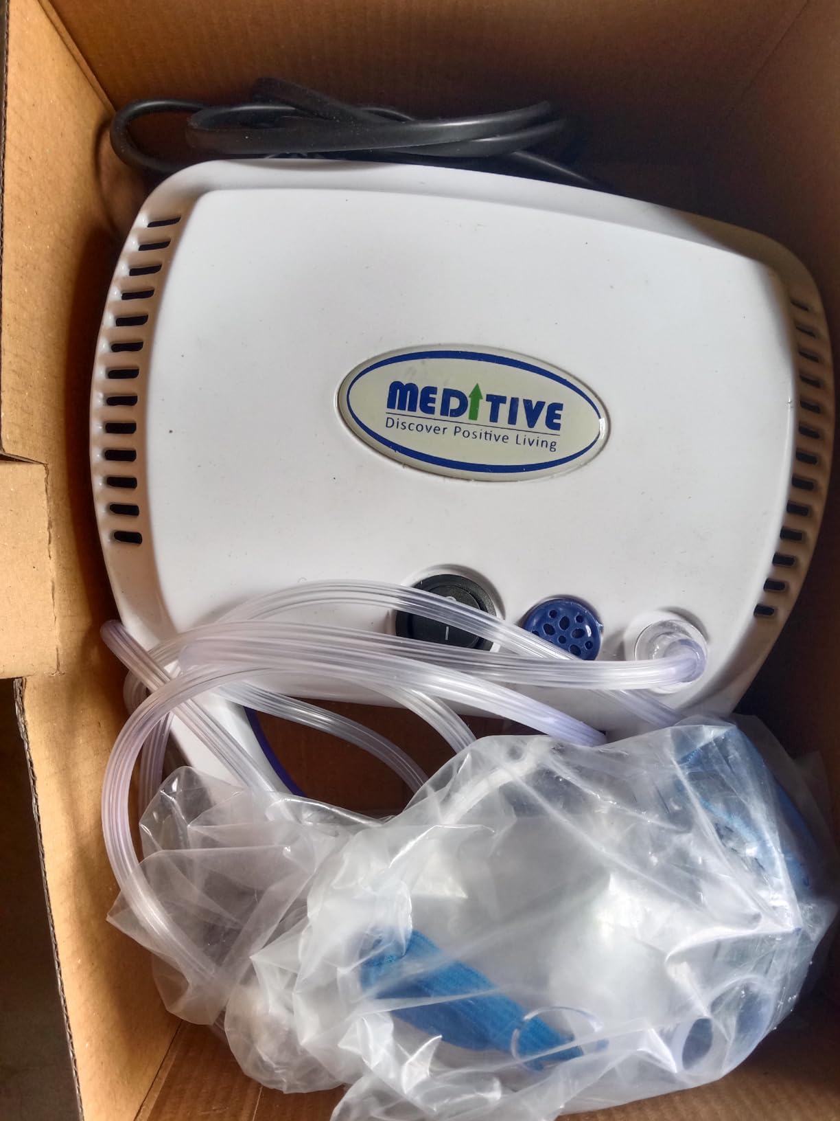 Muave Inhaler Meditive Nebulizer Inhaler, With complete mask kits and extra air ...