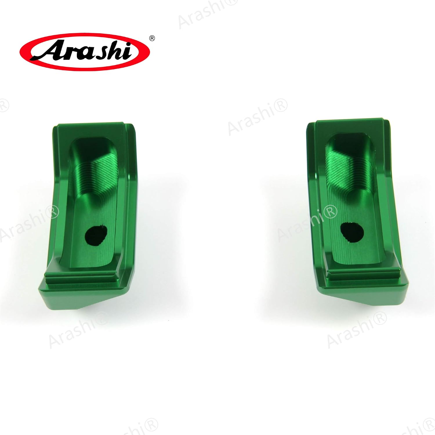 Arashi Rear Chain Blocks for Kawasaki Z800 2013-2016, Motorcycle Accessories Parts CNC Aluminum Green