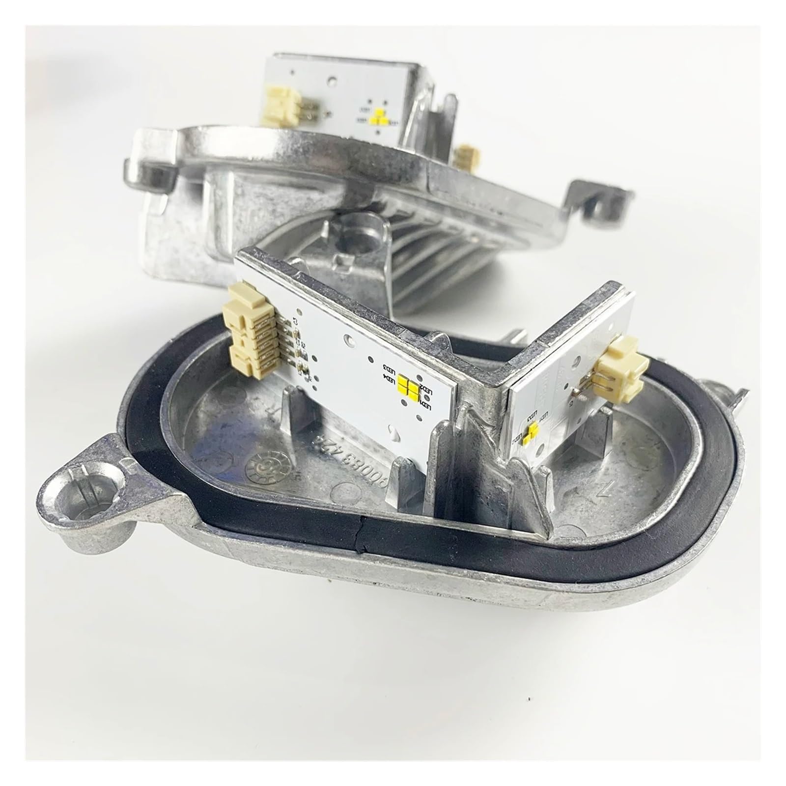 Faros Angel Eyes para coche Para BMW Para M3 Para M4 CSL 4 Series F80 F82 F83 F32 F36 F33 LCI DRL Color Amarillo Dorado Módulo LED Luz Circulación Diurna Anillos halo LED(Yellow)