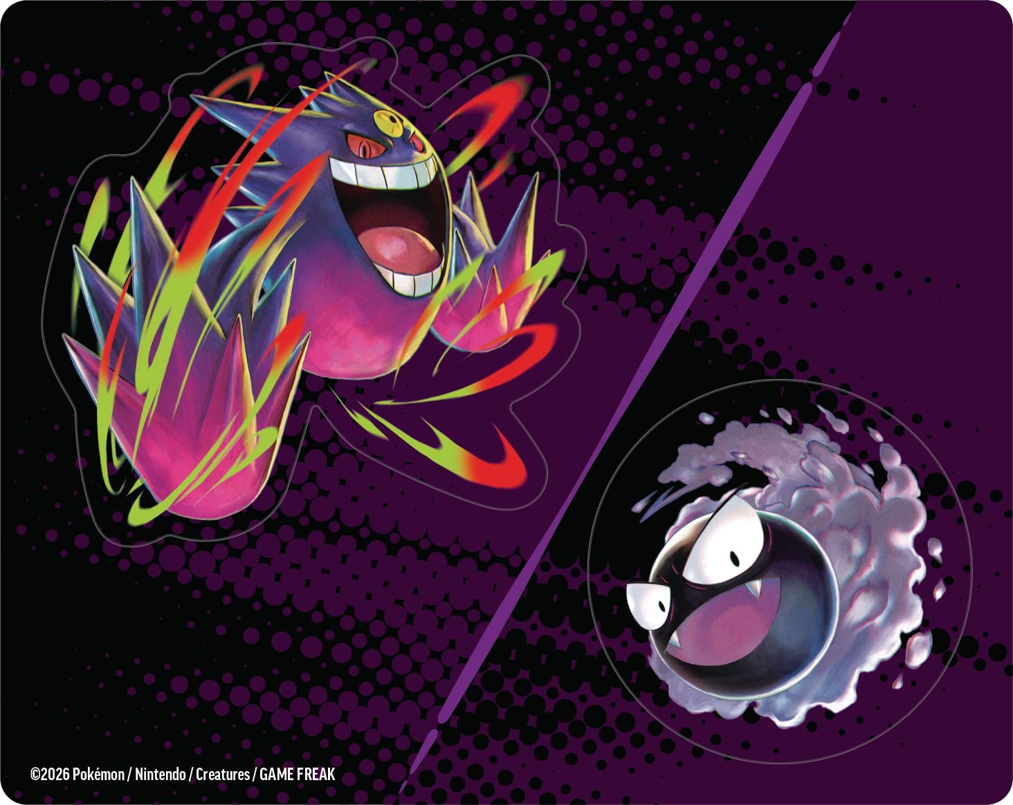 Pokémon: collezione con adesivi (Gastly) dell’espansione Scarlatto e Violetto - Ascesa Eroica del GCC Pokémon (una carta promozionale olografica e tre buste di espansione), Edizione in Italiano