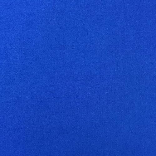 Pico Textiles 1 yarda  Tela de tela de tela ancha azul real  Tela de tela ancha de color sólido  Vendido por The Yard  Variedad de colores  Ideal