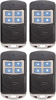 Yctze 4Pcs Remote Control Key 433 MHz Copy Remote Contro Garage Door Remote Controls433 Copy Remote,433 Copy Remote 433 MHz Remote Control Key Garage