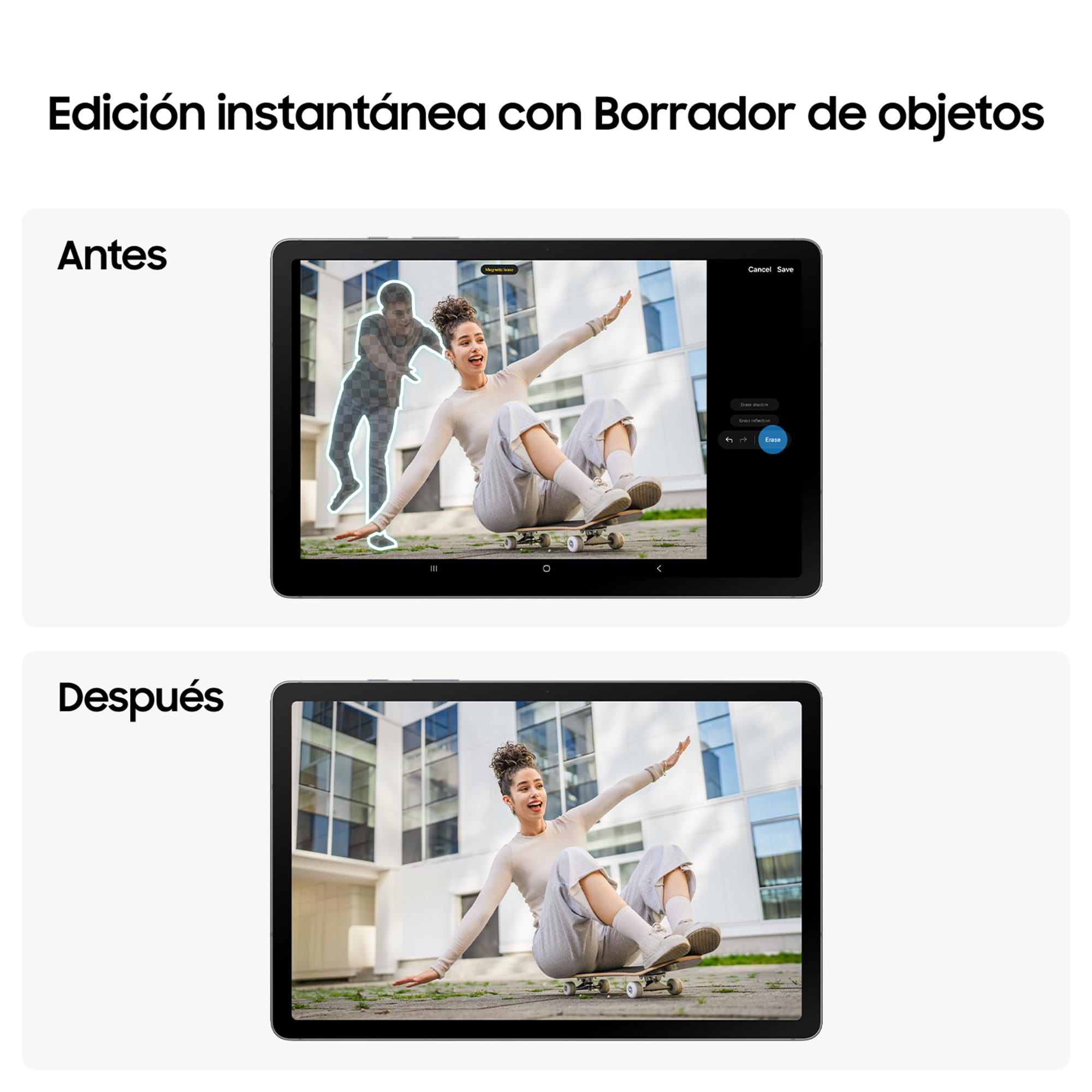 Samsung Galaxy Tab S10 Lite 128 GB Tablet con IA, S Pen, 6 GB RAM, Pantalla 10,9", Gris