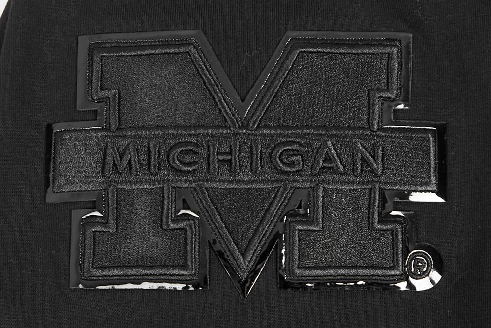 Pro Standard NCAA Mens Mens College Classic Triple Black Cotton Short Sleeve Tee