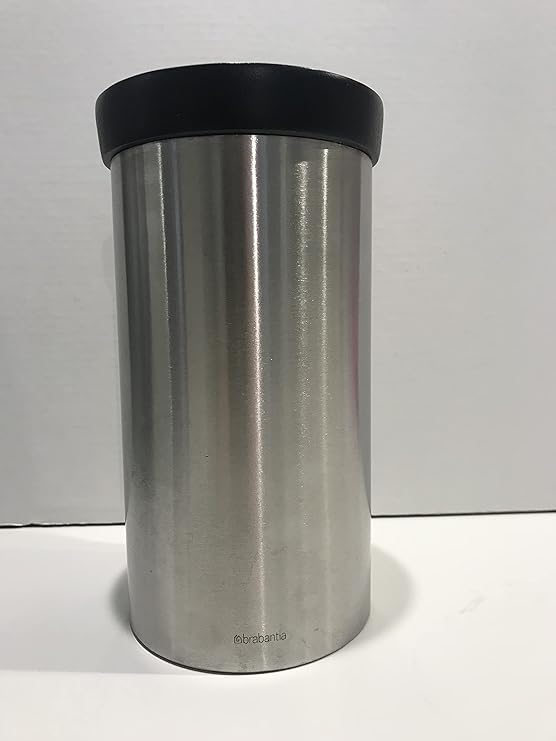 Brabantia Canister, 1.2 L Matt Steel with Blackwood Lid Amazon.co