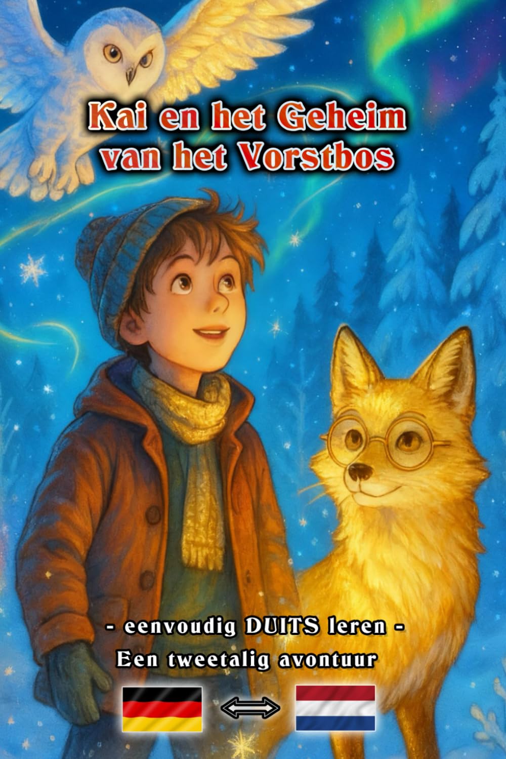 Kai en het Geheim van het Vorstbos - Avonturenboek | eenvoudig DUITS leren | Een tweetalig avontuur voor jong en oud | Duits - Nederlands