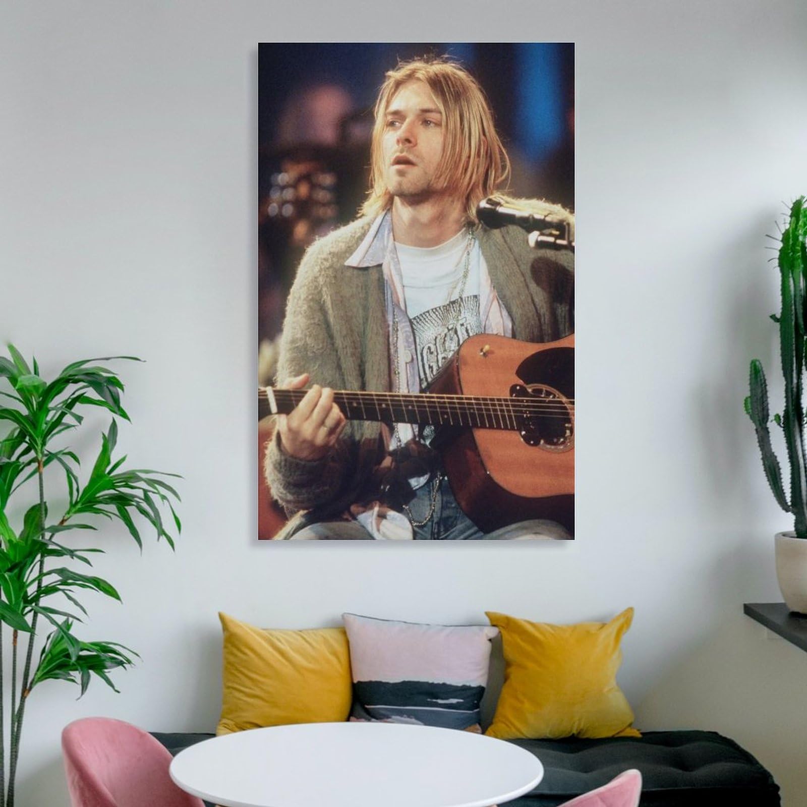 Amazon.co.jp: ニルヴァーナカートコバーン音楽ポスター絵画