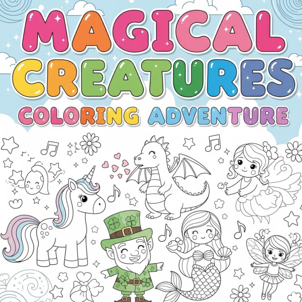 Magical Creatures (Colouring Books)