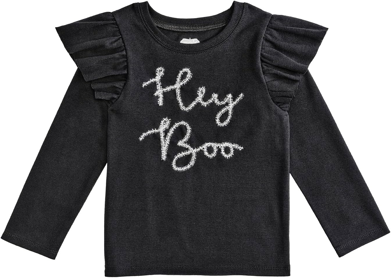 Mud Pie Girls' Halloween Tinsel Tees