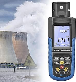 High strength hardness Rugged portable tools Geiger Counter,Nuclear Radiation Detector, Professional Electromagnetic Nuclear Radiation Detector,for Electric & Magnetic Field Detection