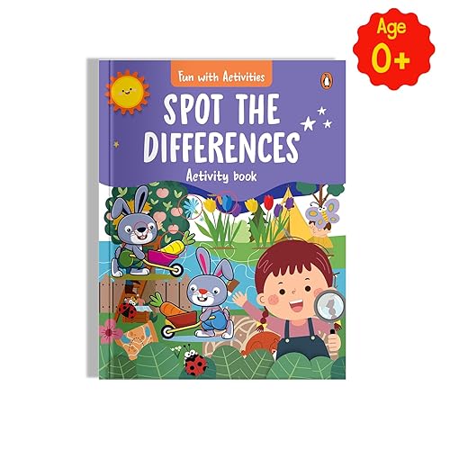 Fun with Activities: Spot the Differences (Penguin Early Learning Series): Fun and Interactive Activity Book for PreSchool Kids, Toddlers