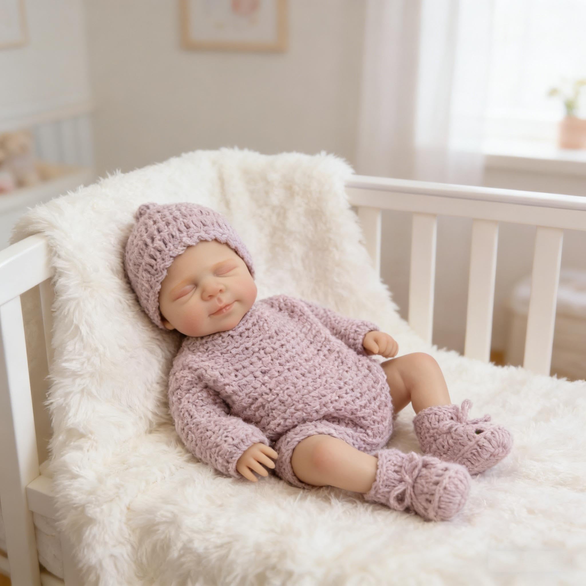 RXDOLL Mini Reborn Baby Dolls solidny silikon na całe ciało dziewczyna 30 cm pełne silikonowe lalki Reborn realistyczne lalki noworodka możliwe prezenty dla kolekcjonerów i dzieci 3+