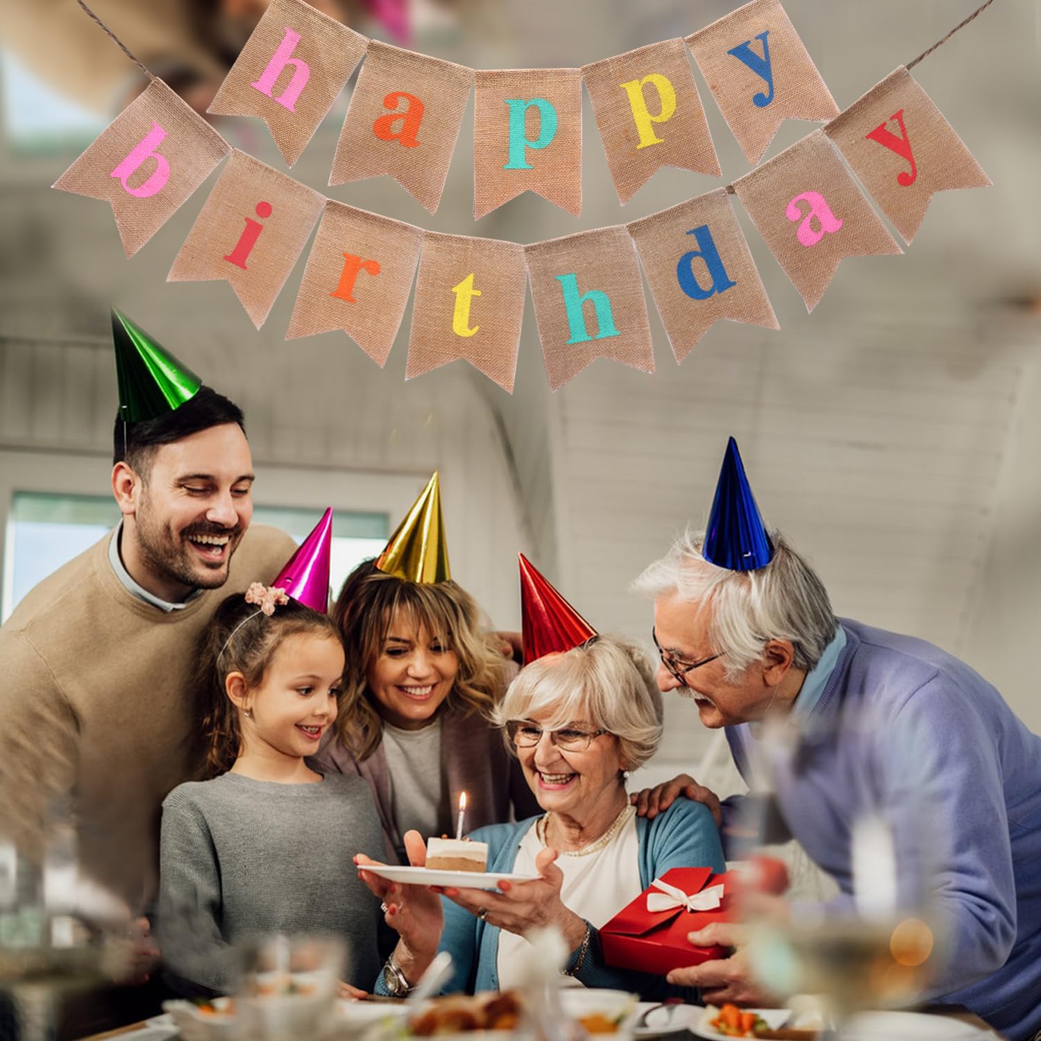 Striscione Compleanno In My Birthday Era 3m - Decorazione Iridescente Per Feste, Donna/Ragazza - Foto 9