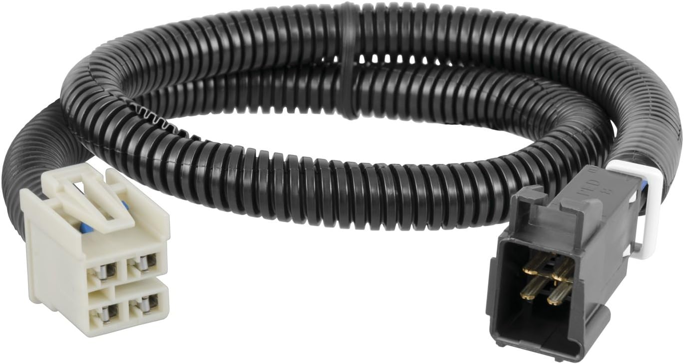 Close-up of the CURT-specific connector for the brake controller