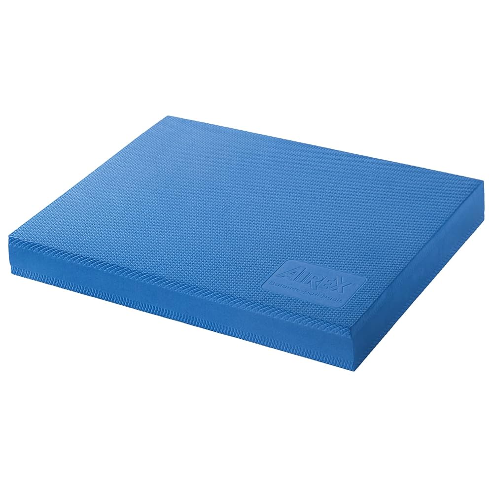 AIREX Balance Pad Basic - Stability Trainer for Balance, Stretching, Physical Therapy, Exercise, Mobility, Rehabilitation and Core Training Non-Slip Closed Cell Foam Premium Balance Pad, Blue, (30-1907)