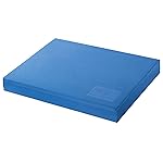 AIREX Balance Pad Basic - Stability Trainer for Balance, Stretching, Physical Therapy, Exercise, Mobility, Rehabilitation and Core Training Non-Slip Closed Cell Foam Premium Balance Pad, Blue, (30-1907)