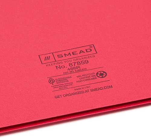 Vista 27 de Smead 87850 - Carpeta de 2 bolsillos con peso pesado, hasta 100 hojas, tamaño carta, colores surtidos, 25 por caja Gris