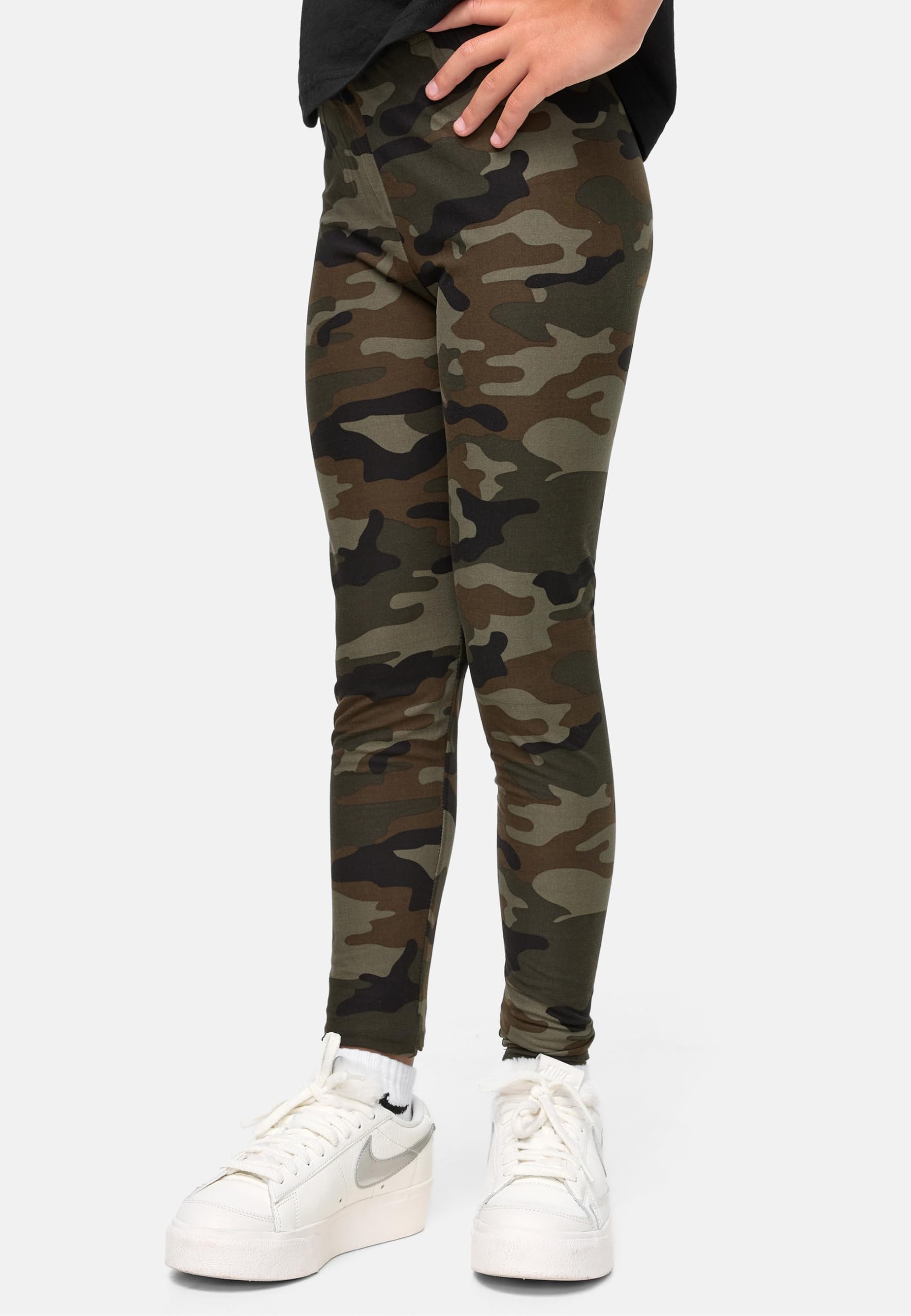 Urban Classics Girls Camo Leggings - Leginsy Dziewczynki