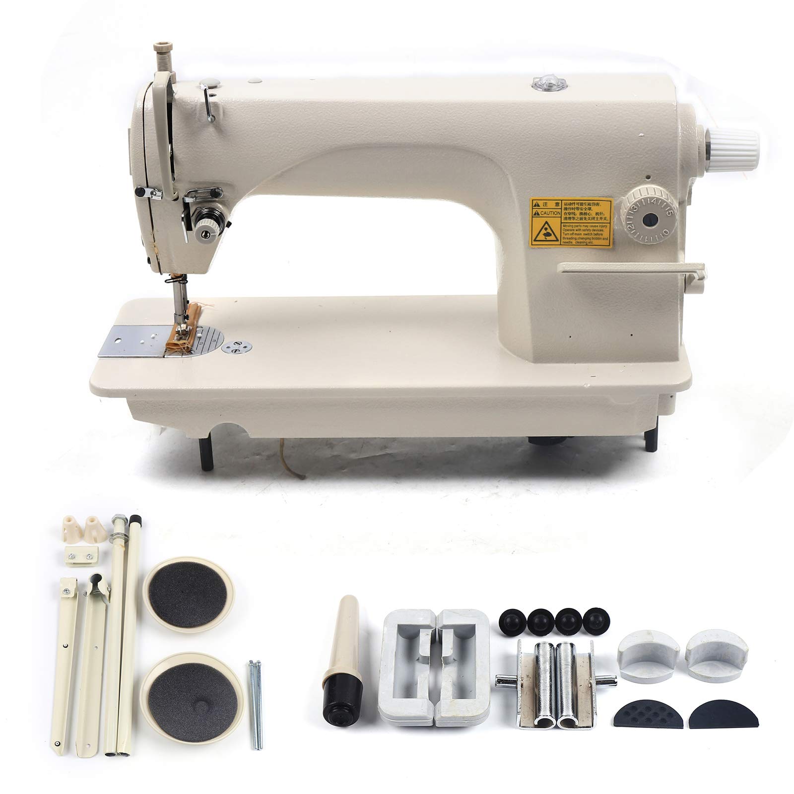 Industrial Sewing Machine Head, 5000 Stitches/Min SM-8700 Sewing Machine Head Foot Stroke Manual 5.5