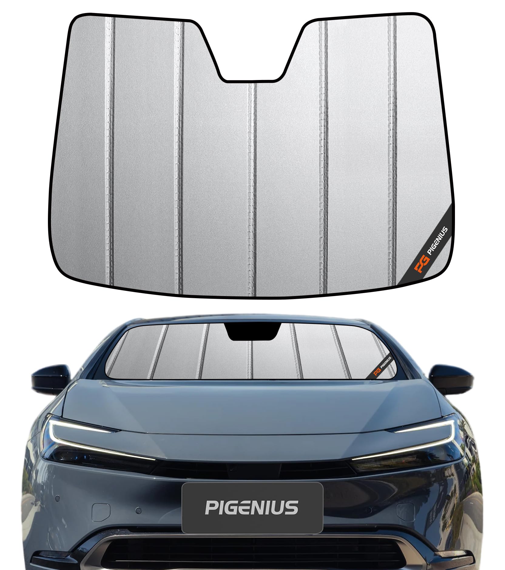 山中さわお　WHERE SHALL WE HIDE? 2024.5.26 Amazon.com: Pigenius Windshield Sun Shade for Toyota Prius & Prius