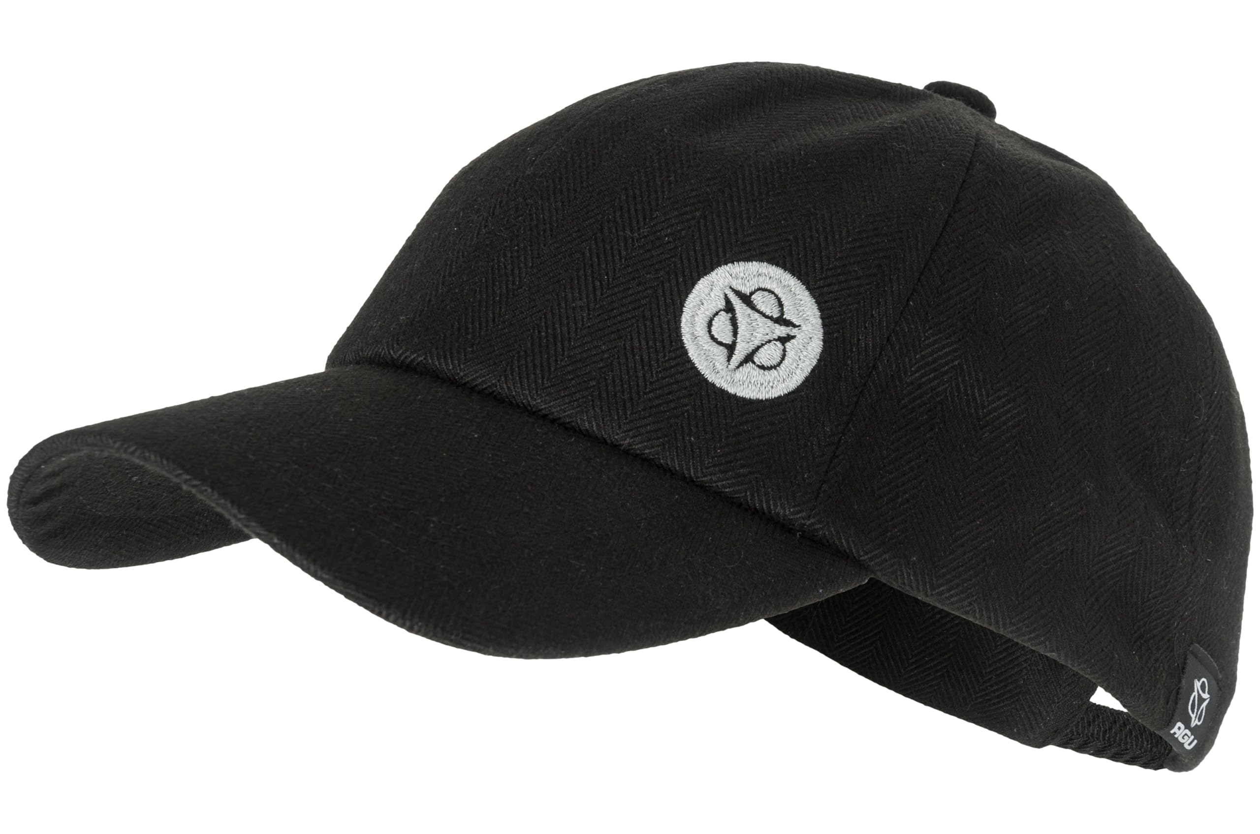 Cap imperméable AGU haut de gamme en polyester 100% recyclé noir - 3