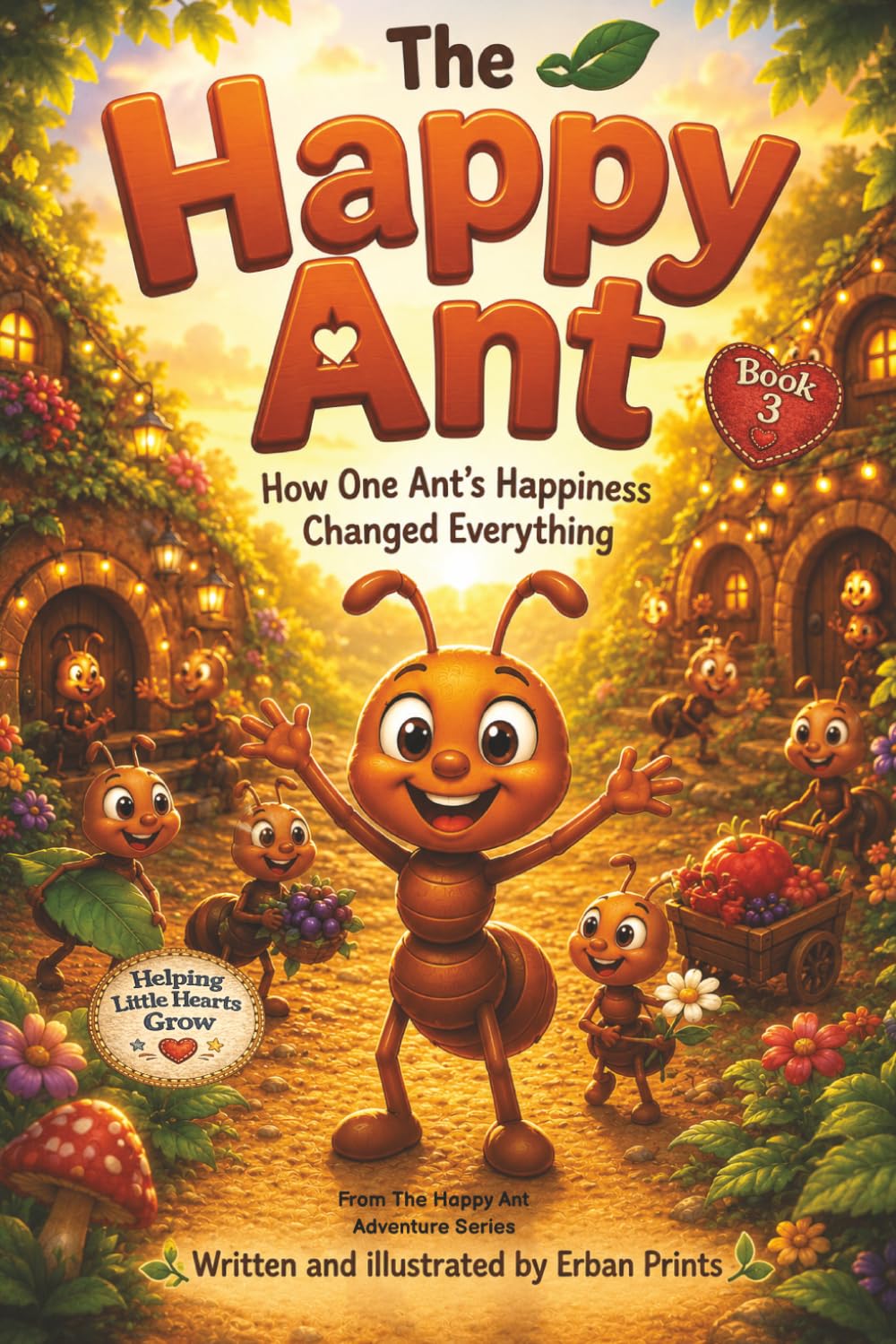 The Happy Ant: How One Ant's Happiness Changed Everything (Happy Ant Adventure Stories)