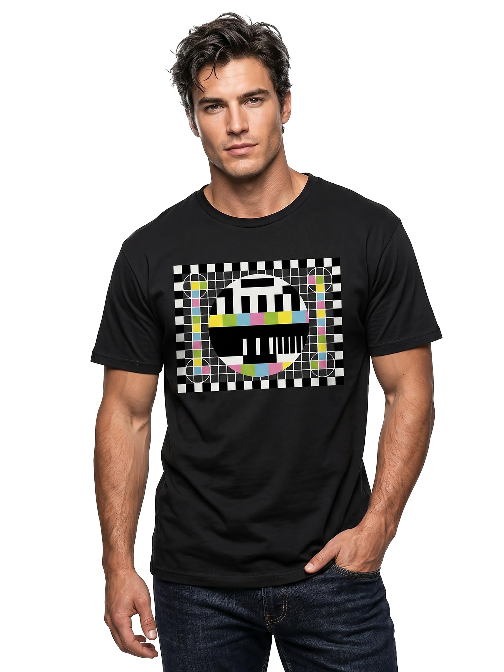 MAKAYA Maglietta Sheldon Testscreen T-Shirt Nerd