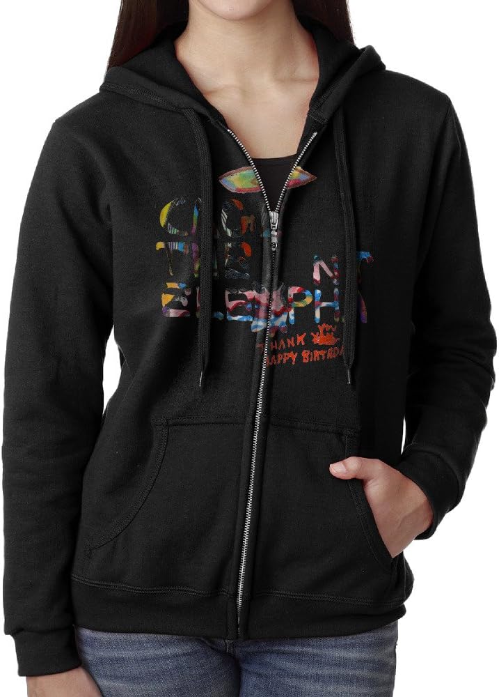 Cage The Elephant Thank You, Happy Birthday Woman Hoodies Pullover Pocket Sweatshirt