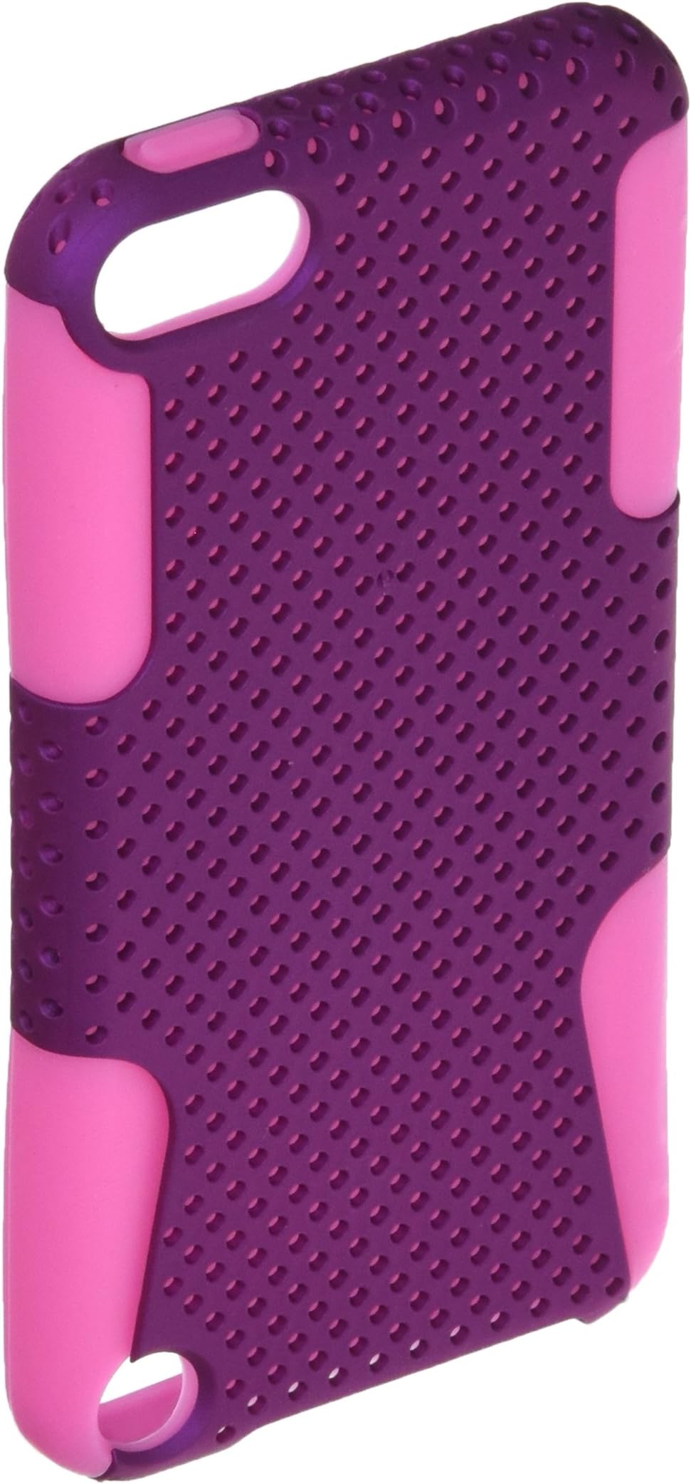 Asmyna Purple/Electric Pink Astronoot Protector Cover for iPod touch 5
