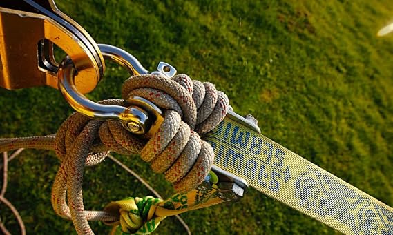 Gibbon Slackline Shackle - Slackline Support for Anchoring