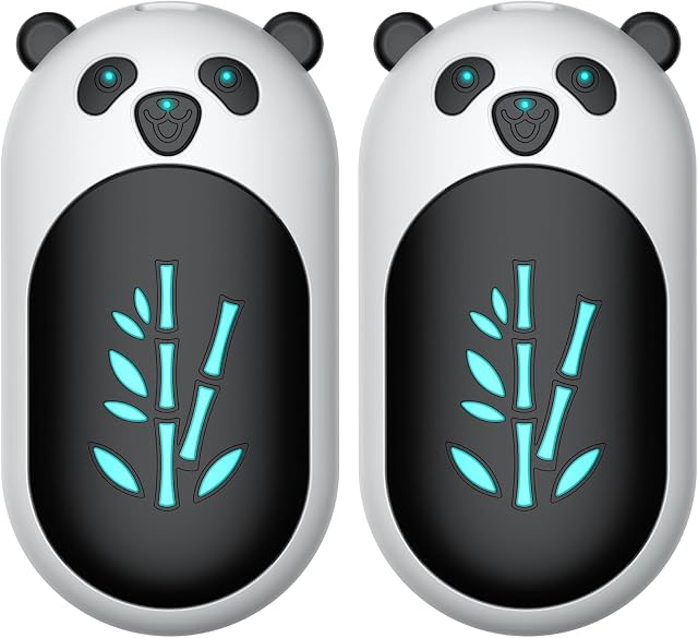 Hand Warmers Rechargeable, 6000mAh Electric Hand Warmer Reusable, 20Hrs Long Heating, Portable Pocket Heater H