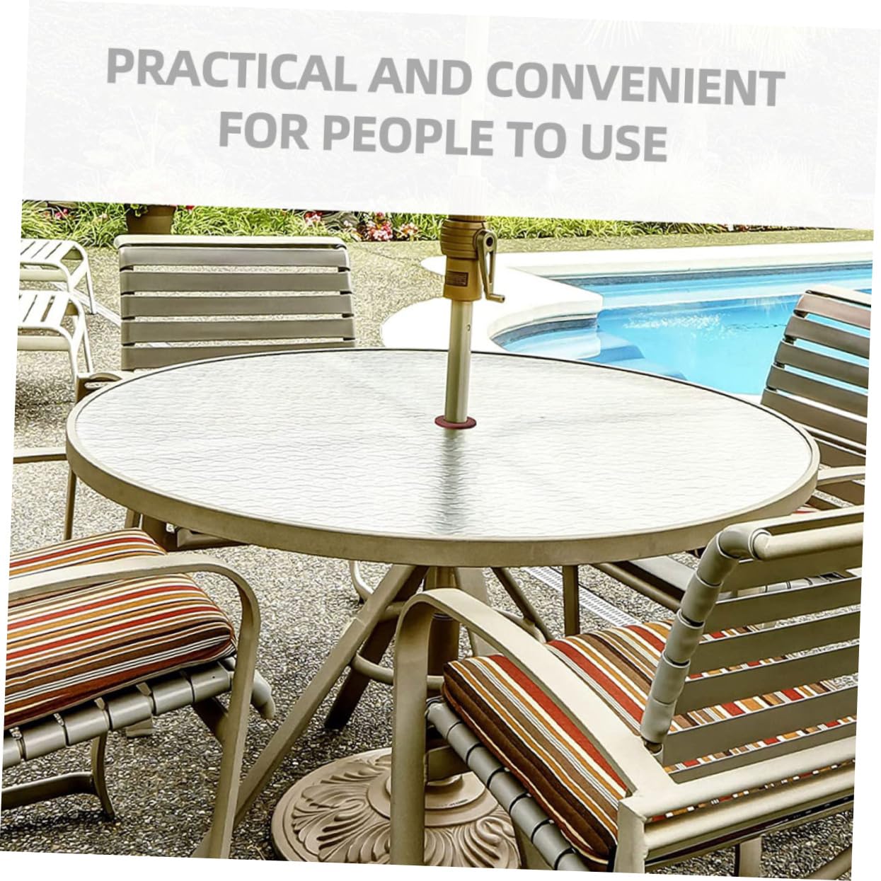 SEWOART 2pcs Garden Umbrella Table Cover Outdoor Table Umbrella Plug Silicone Plug for Umbrella Parasol Hole Plug Parasol Plug Part Umbrella Fixation Plugs Umbrella Wedge Plugs Ring Plug