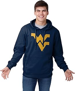 FOCO Men's NCAA College Solid Team Logo Hoodie