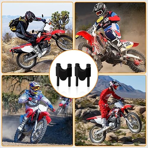 Miniatura 7 de RANSOTO Elevadores de manillar de 78 pulgadas de altura compatible con Kawasaki Honda Suzuki ATV Dirt Bike Yamaha MT-07 MT-09