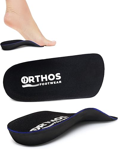 Miniatura 2 de ORTHOS - Plantillas ortopédicas de repuesto de 34 de longitud, fabricadas en Estados Unidos, perfectas para zapatos ajustados vestido, golf, tacos,