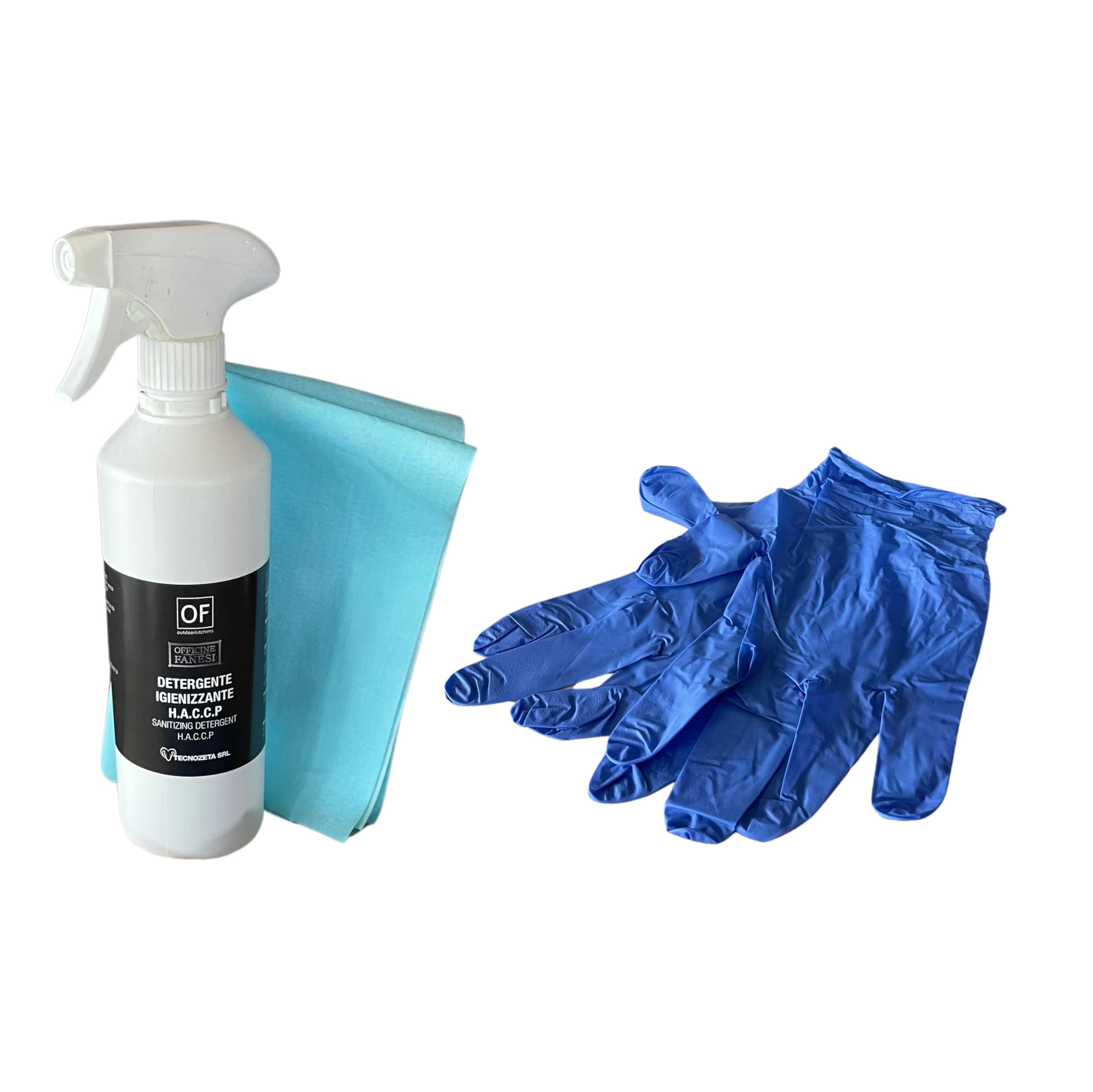 Kit Pulizia Cucine Acciaio Inox per Esterni