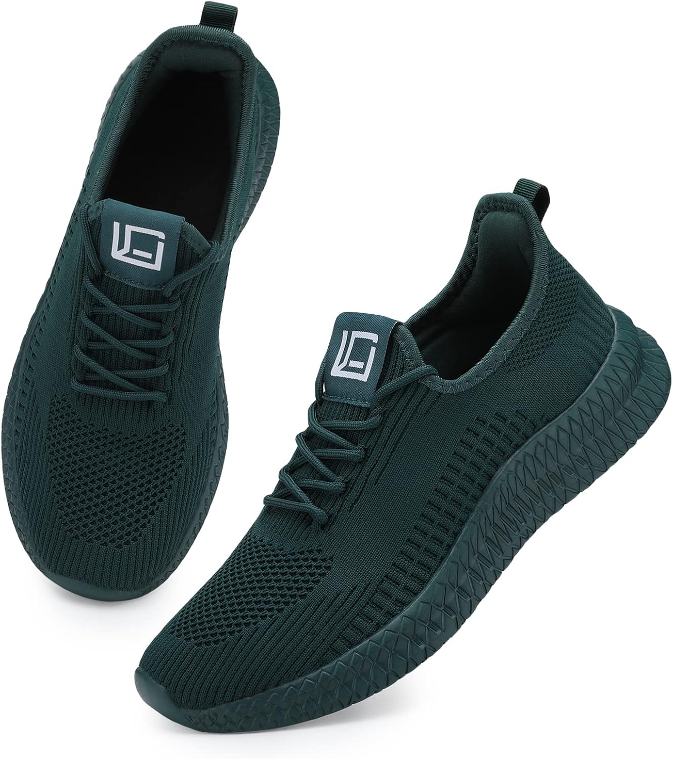 LCGJR Men's Running Shoes Ultra Lightweight Breathable Comfortable Walking Shoes Casual Fashion Sneakers Mesh Workout Shoes - Image 2