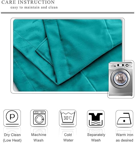 Miniatura 4 de Archu Sheets Cortinas plisadas con gancho para colgar, cortinas extra largas para sala de estar, patio, cortinas extralargas (café, sólido, 52