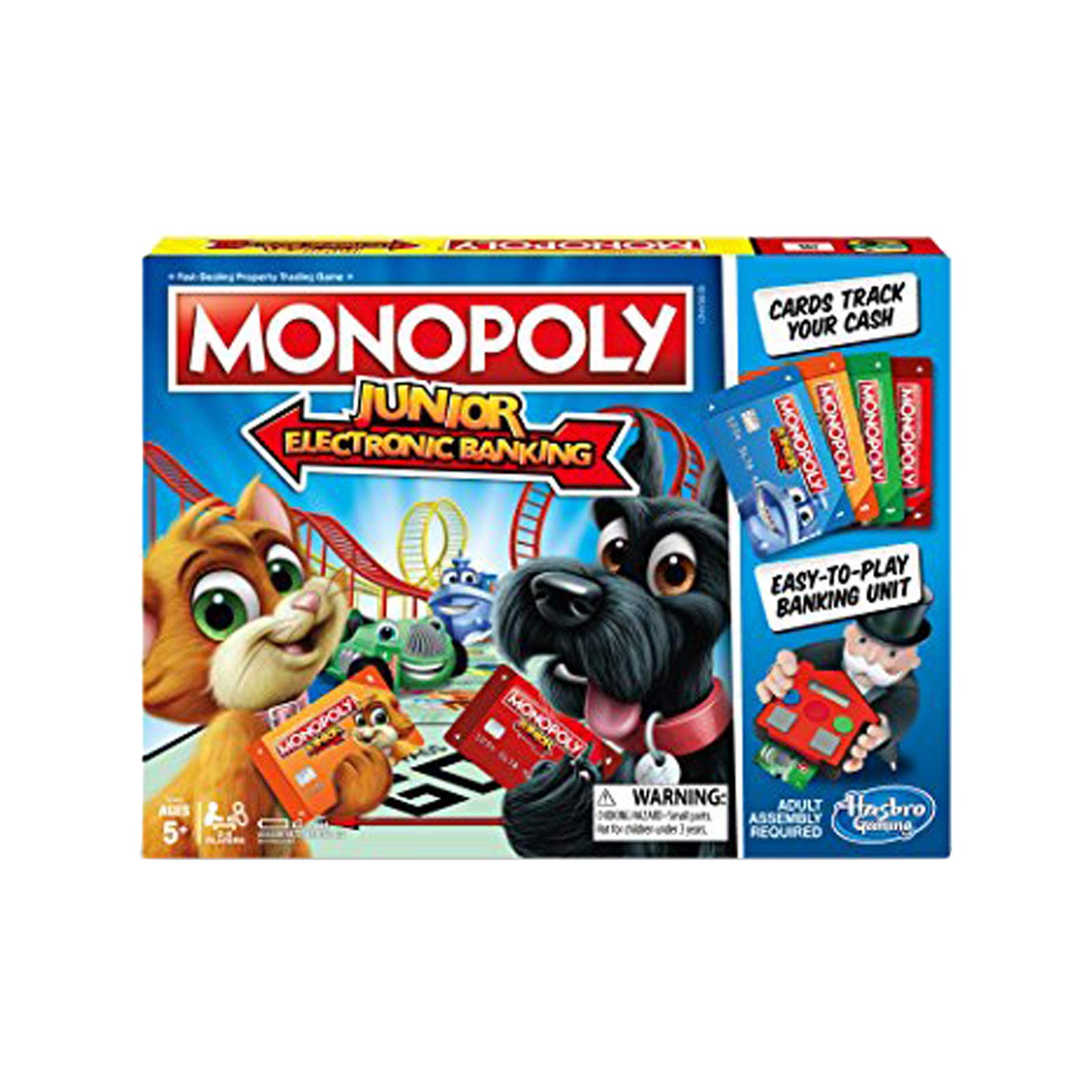 Hasbro Monopoly Junior Electronic Banking Playset - 5 Years & Above - Multi Color