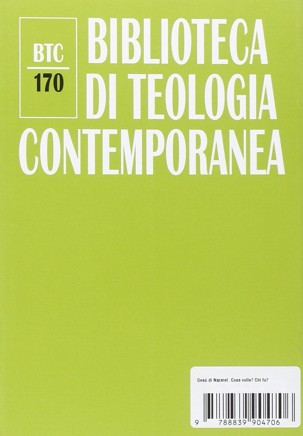 Gesù di Nazaret. Cosa volle? Chi fu?
