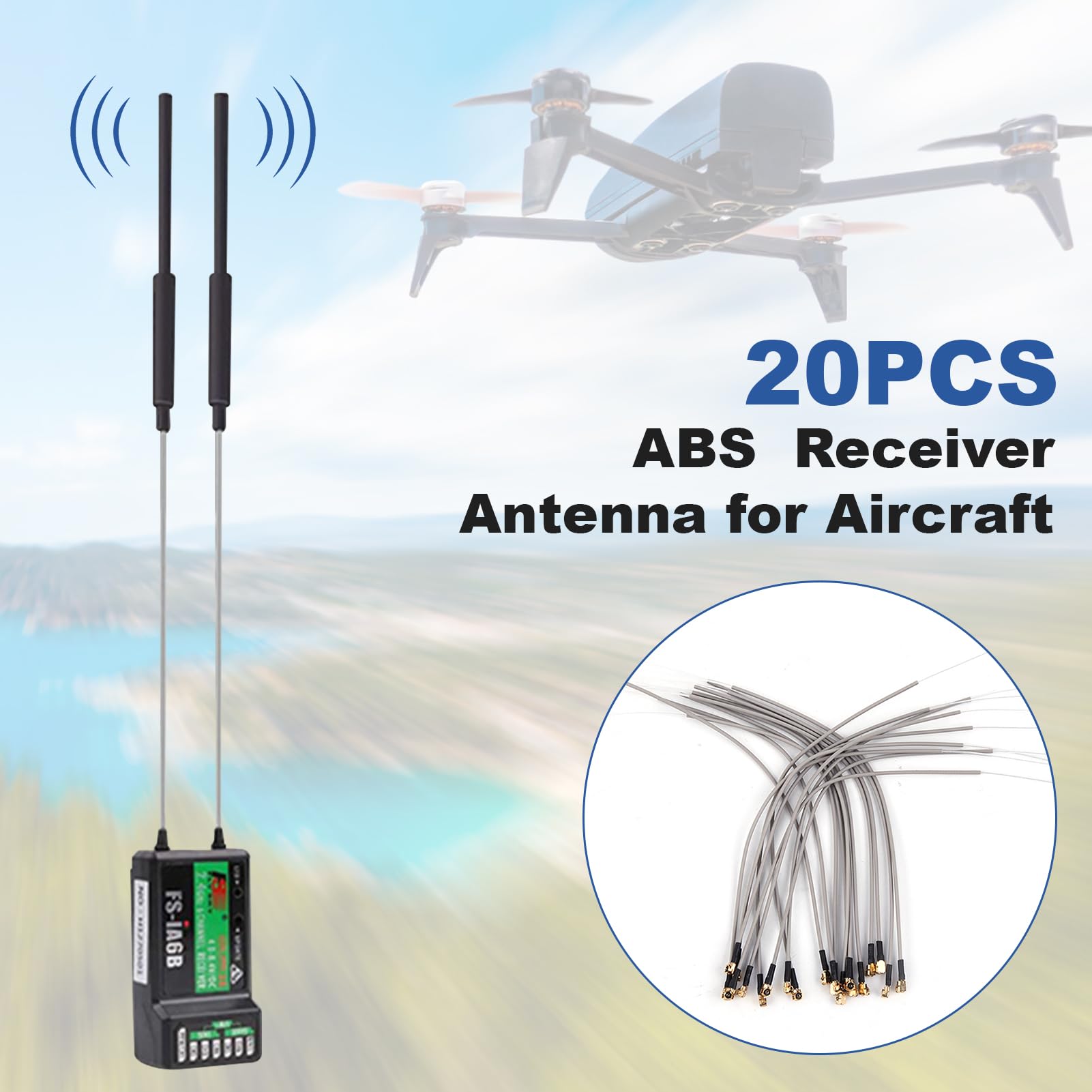 Amazon.com: Plplaaoo 20PCS 2.4G Receiver Antenna with IPEX